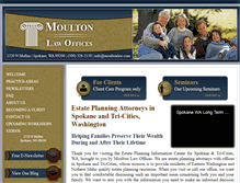 Tablet Screenshot of moultonlaw.com